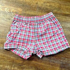 Carter’s Baby Boy Plaid Pull On Shorts Size 3M